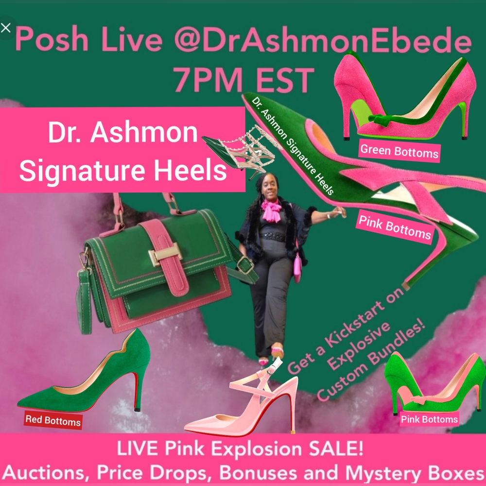RESERVE Dr. Ashmon Signature Heels (Pink Bottoms) l Style: Dawn